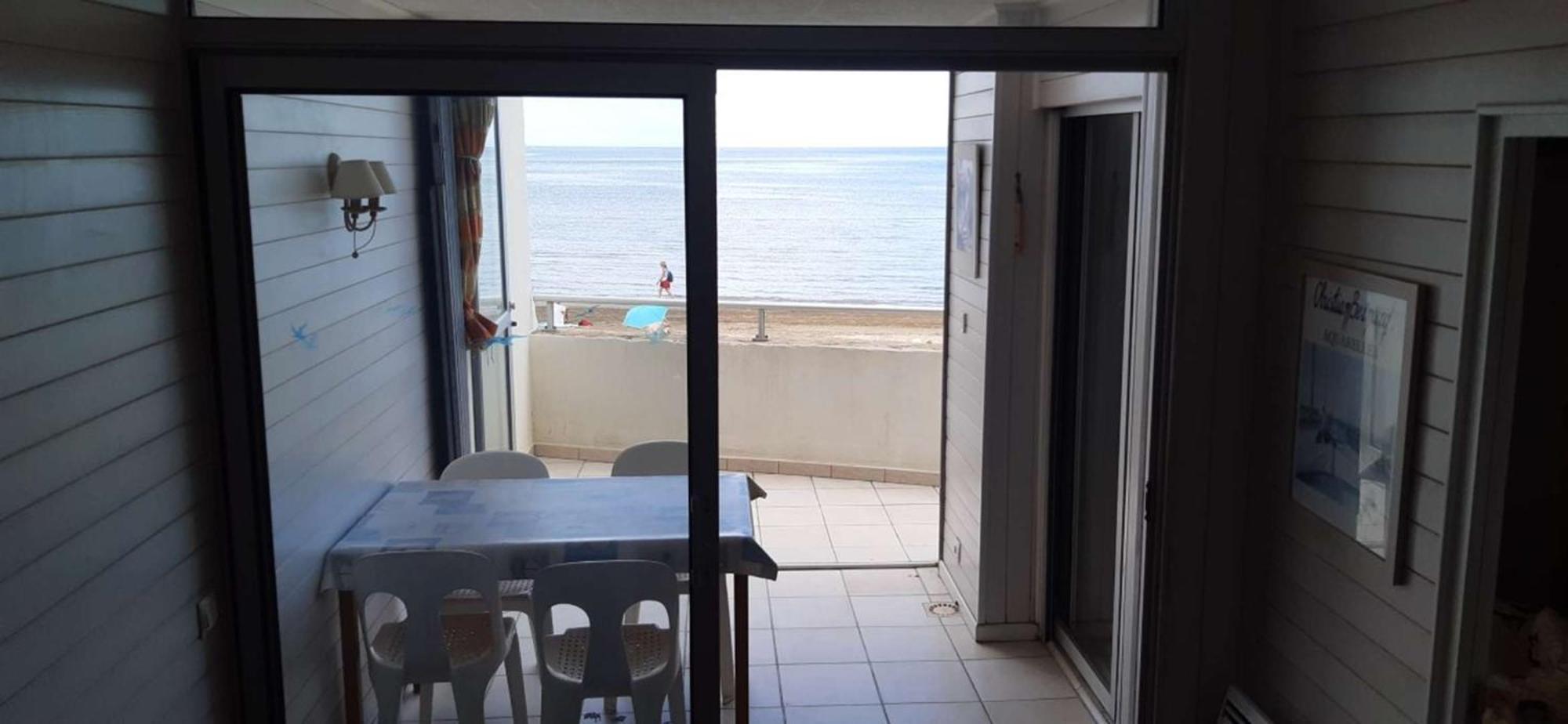 As22244- P4 Vue Mer, Sur La Plage A 2 Pas Du Centre Ville Avec Parking Prive Le Grau-du-Roi Exterior foto